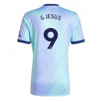 Arsenal Gabriel Jesus #9 Tredjeställ 2024-25 Kortärmad